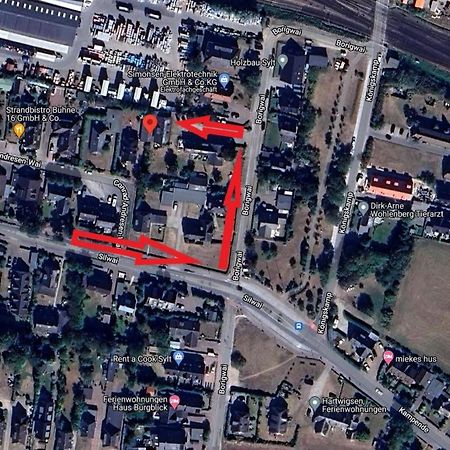 Godewind Ebenerdig Lägenhet Westerland Exteriör bild